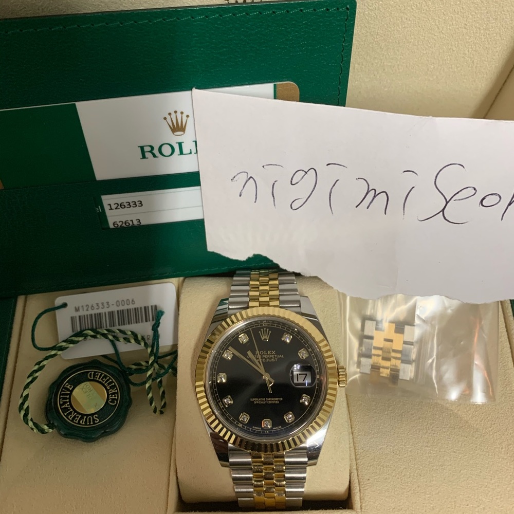 Rolex datejust 41mm 10D